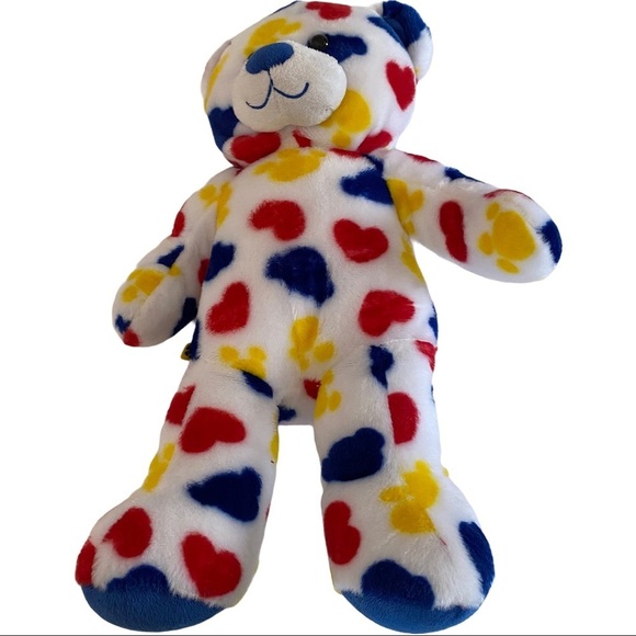 Lot of 2 Build-A-Bears Hearts & Paws & Camouflage - Picture 2 of 10